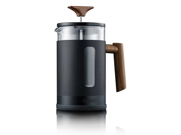Graef - Pressopannu MFP22 800 ml Musta/Puu
