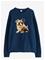 LINDEX Stickad Tröja - DARK BLUE - 128 – kuva 2