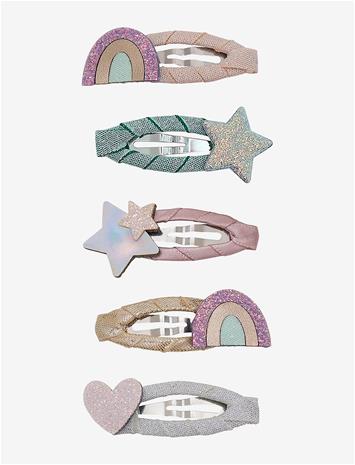 MIMI & LULA 5 Clic Clacs - Mini Rainbow - MULTI - One Size