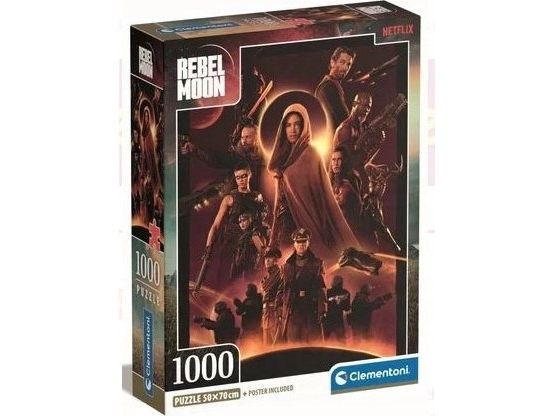 Clementoni palapeli 1000 Compact Netflix Rebel Moon 39866