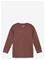 CELAVI Blouse Ls - Solid - MARRON - 100 – kuva 2