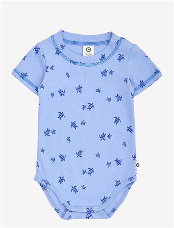 MÜSLI Turtle S/S Body - AZURE BLUE/ SHELL BLUE - 68