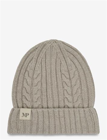 MP DENMARK Helsinki Beanie - BEIGE MELANGE - 47/49
