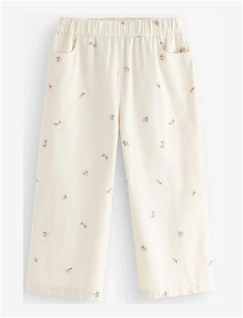 LINDEX Straight Trousers - WHITE - 110