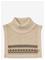 WHEAT Jacquard Neckwarmer Stoffe - BROWN - One Size – kuva 2