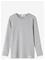 MARMAR COPENHAGEN Plain Tee Ls - LIGHT GREY MELANGE - 110 – kuva 2