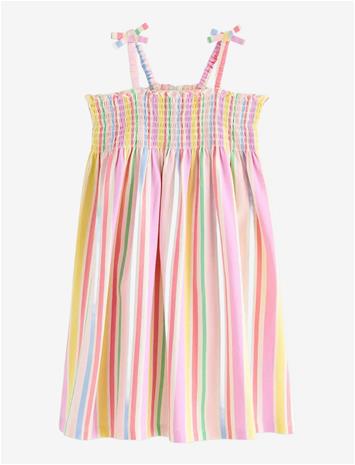 LINDEX Smock Dress - WHITE - 92