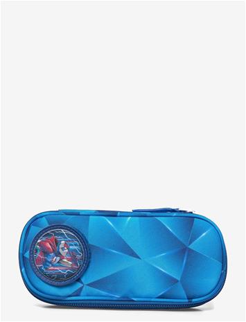 Beckmann Norway Oval Pencil Case, Blue Lightning - Blue - ONE SIZE
