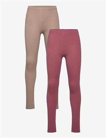 MINYMO Basic Leggings (2-Pack) - APPLE BUTTER - 110