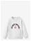 MANGO Printed Cotton Sweatshirt - LT PASTEL GREY - 92 – kuva 2