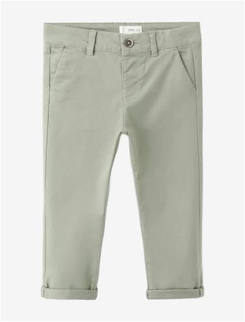 MANGO Cotton Chinos - BEIGE - KHAKI - 80