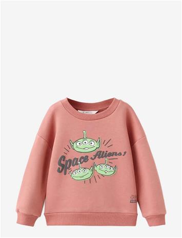 MANGO Toy Story Sweatshirt - MEDIUM ORANGE - 86