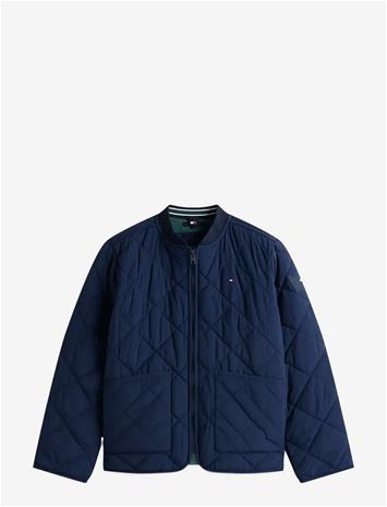 Tommy Hilfiger Quilted Light Weight Jacket - Navy - 176