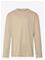 ENKEL STUDIO Basic O-Neck Tee L/S - STONE - 146 – kuva 2