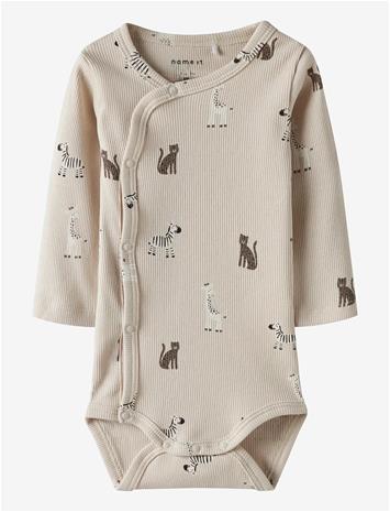 NAME IT Nbntolla Ls Wrap Body - SUMMER SAND - 86 – kuva 2/2
