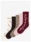 MINIPOP Mpopmena Bamboo Socks 5-Pack - COFFEE BROWN - 27/30 – kuva 2
