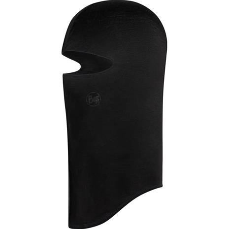 BUFF Merino Lightweight Balaclava - SOLID BLACK - One Size