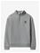 CALVIN KLEIN Terry Monogram Flock Half Zip - MEDIUM GREY HEATHER - 128 – kuva 2