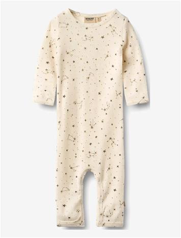 WHEAT Wool Jumpsuit Haven - EGGSHELL STARS - 62 – kuva 2/2