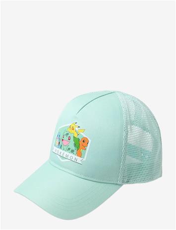 LINDEX Pokémon Cap - LIGHT DUSTY TURQUOISE - 8-13