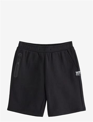 LINDEX Shorts With Brushed Inside - BLACK - 134/140