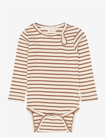 PETIT PIAO Ppsky L_S Body - RAWHIDE STRIPED - 92
