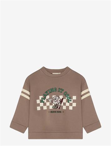 FLIINK Alvin Cool Sweatshirt - BROWN - 80 – kuva 2/2