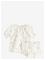 LINDEX Set - Blouse And Bloomers - LIGHT DUSTY WHITE - 80 – kuva 2