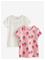 LINDEX 2-Pack Short-Sleeved Tops - LIGHT PINK - 116 – kuva 2