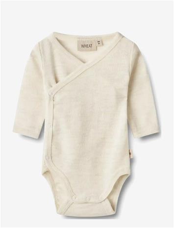 WHEAT Wool Body L/S Willow - EGGSHELL MELANGE - 68