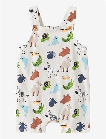 NAME IT Nbmfari Shorts Overall - CLOUD DANCER - 68