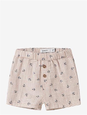 NAME IT Nbmfront Shorts - CLOUD DANCER - 74 – kuva 2/2