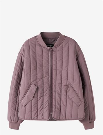 NAME IT Nkfmelody Quilt Jacket Tb - GRAPE SHAKE - 128