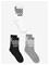 VANS Classic Check Crew - BLACK/WHITE - XXS – kuva 2
