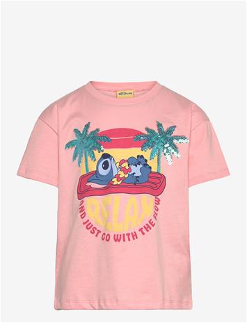 LILO & STITCH Tshirt - PINK - 116