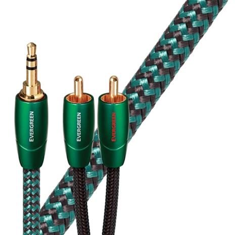 AudioQuest 3m Evergreen 3.5mm - 2xRCA EVERG