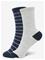 Mango 2 Pack Mixed Socks - Navy - L – kuva 3