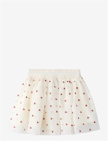 NAME IT Nmfbeross Tulle Skirt - CLOUD DANCER - 92