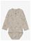 MINYMO Body Ls Aop - FEATHER GRAY - 92 – kuva 2