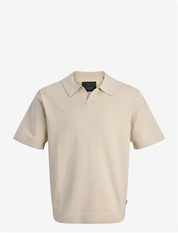 JACK & JONES Jprblamilano Spring Knit Split Nec Jnr - ANCIENT SCROLL - 152