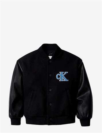Calvin Klein Calvin Klein Varsity Jacket - Black - 170