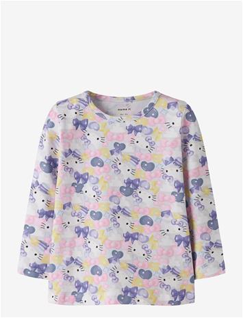 NAME IT Nmffimi Hellok Ls Top Sky - ANCIENT WATER - 92
