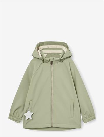 MINI A TURE Mataden Softshell Jacket. Grs - Khaki green - 18M/86