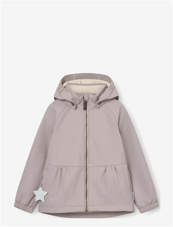 MINI A TURE Matbriddi Softshell Jacket. Grs - Brown - 18M/86