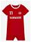 NAME IT Nbnhiteam Sunsuit - TRUE RED - 68 – kuva 2