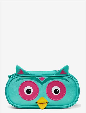 Affenzahn Pencilcase Owl - Multi/patterned - 0.8 L