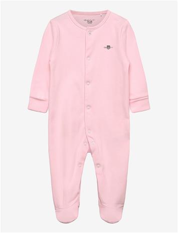 GANT KIDS Shield Ls Romper - LIGHT PINK - 98
