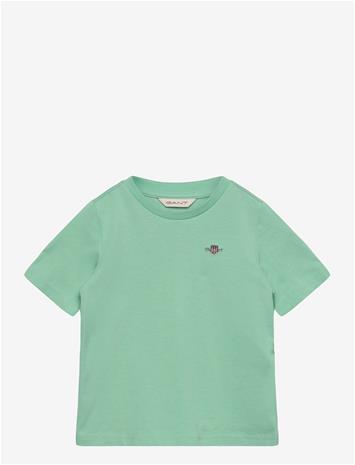 GANT KIDS Shield Ss T-Shirt - WASHED TURQUOISE - 110
