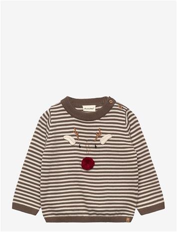 MINYMO Pullover Knit - CHOCOLATE CHIP - 50