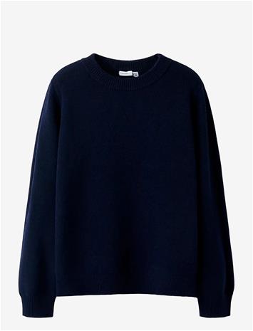 NAME IT Nkmsaxo Ls Knit - NAVY BLAZER - 116